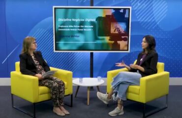 CEO da Vehlor, Heloize Pismel Bassetti, participa de uma aula para a matéria do EAD da Unicesumar, Negócios Digitais, contanto um pouco sobre como começou a Vehlor, a agência digital de estágios